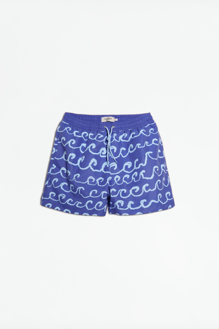 BLUE WAVES SWIM TRUNKS