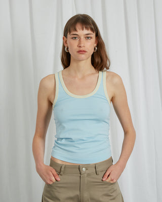 LIGHT BLUE TANK TOP