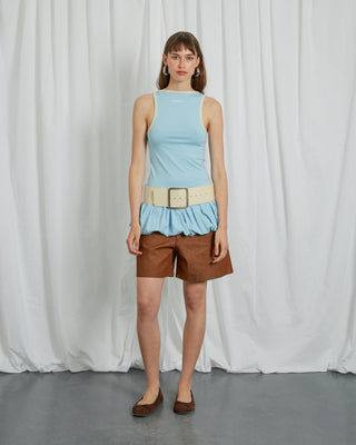 LIGHT BLUE TANK DRESS