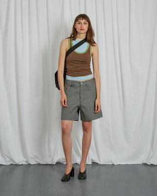 STRIPED SCOUT SHORTS