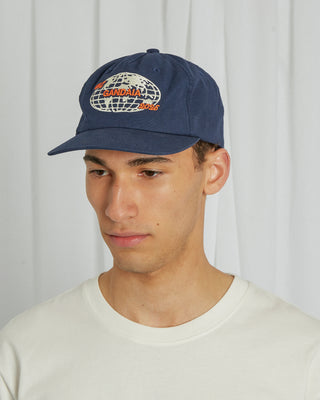 WORLD NAVY TRUCKER HAT