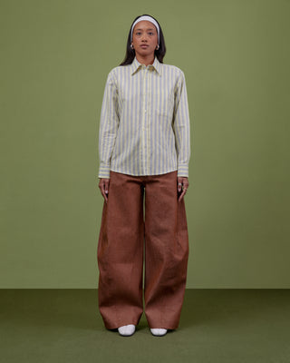 TOBACCO BARREL TROUSERS