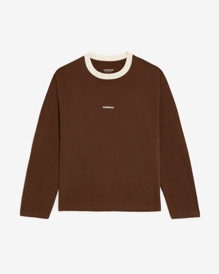 LONGSLEEVE T-SHIRT BROWN