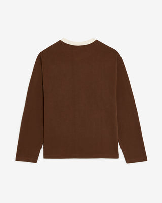 LONGSLEEVE T-SHIRT BROWN