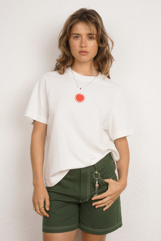 HEAT WAVES CROPPED T-SHIRT