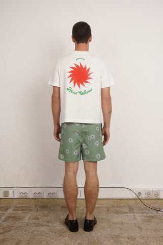 HEAT WAVES CROPPED T-SHIRT
