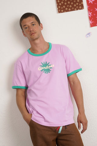 PINK SUN T-SHIRT