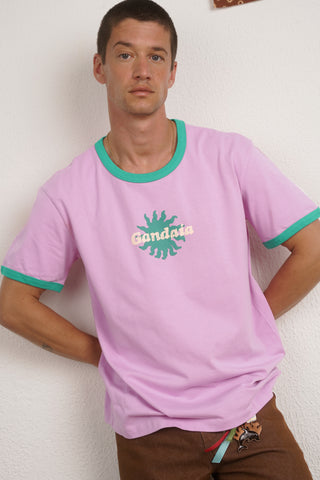 PINK SUN T-SHIRT