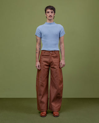 TOBACCO BARREL TROUSERS