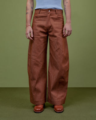 TOBACCO BARREL TROUSERS