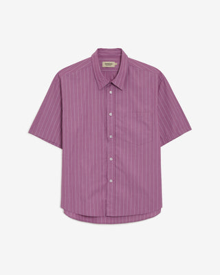 MAUVE STRIPED SHIRT