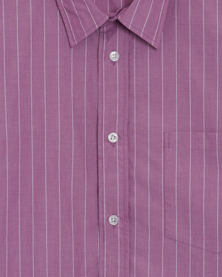 MAUVE STRIPED SHIRT