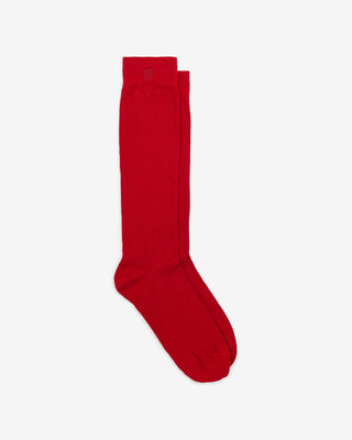 RED HIGH SOCKS