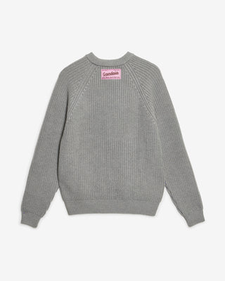 GREY WOOL SWEATER