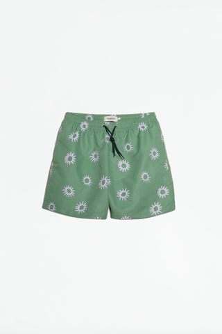 SUN SWIM TRUNKS GREEN