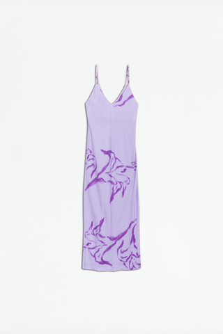 LILIES DRESS LILAC