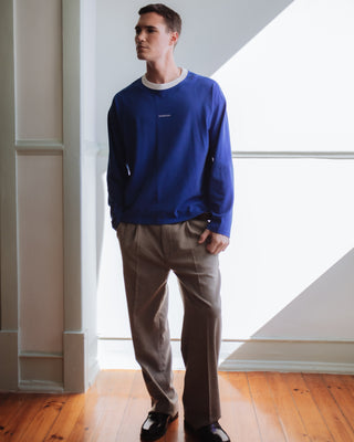 LONGSLEEVE T-SHIRT BLUE