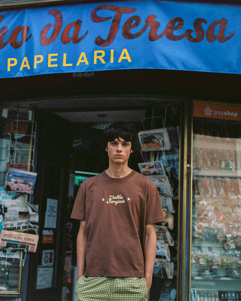 VOLTE SEMPRE BROWN T-SHIRT