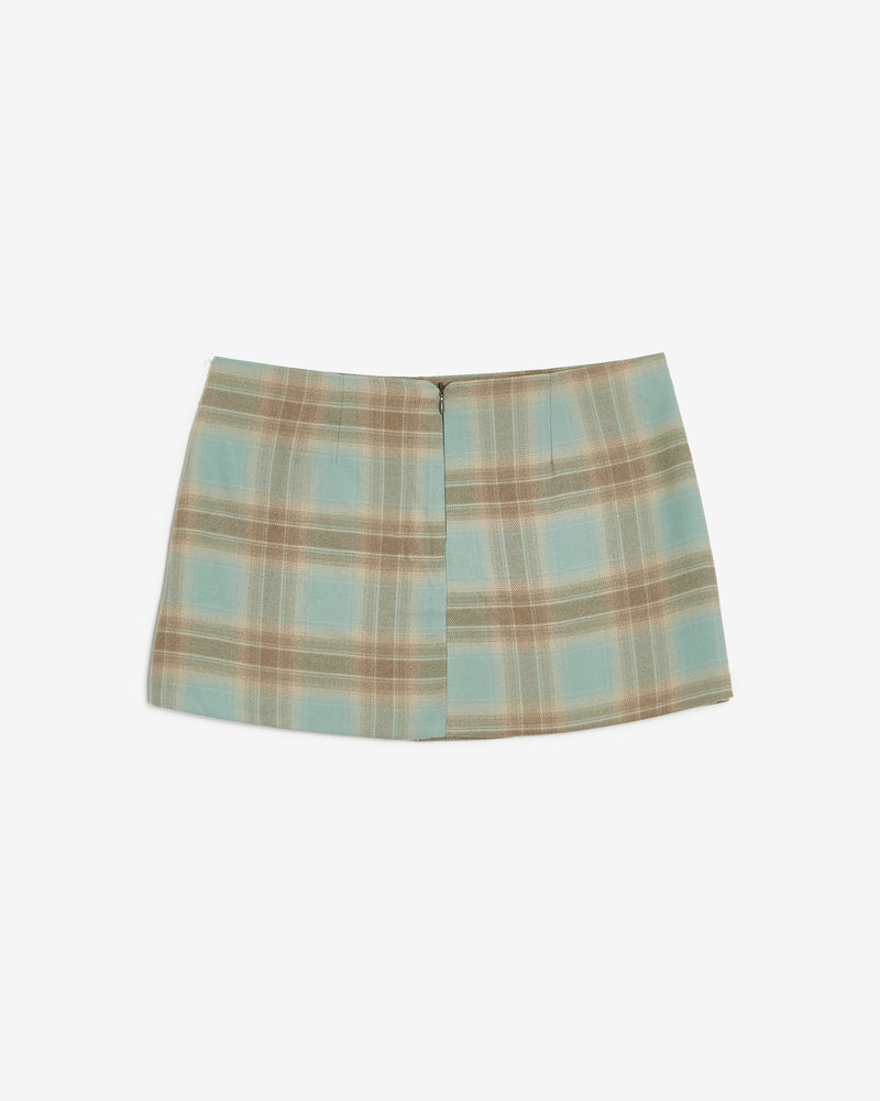 TARTAN MINI SKIRT
