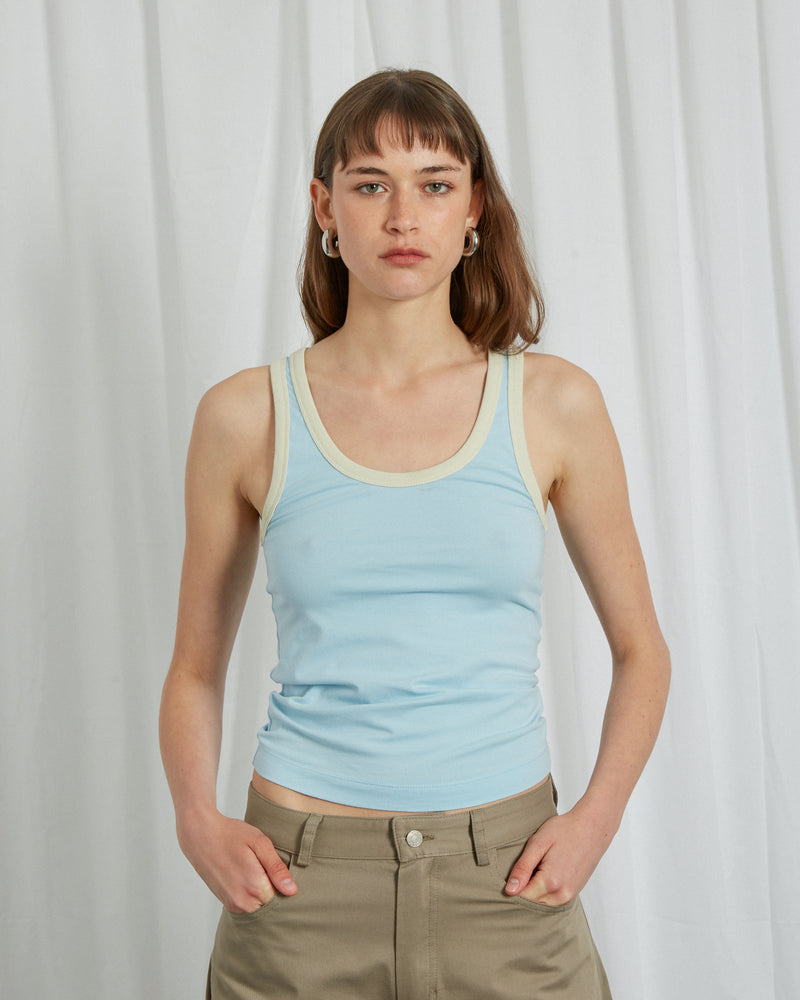 LIGHT BLUE TANK TOP