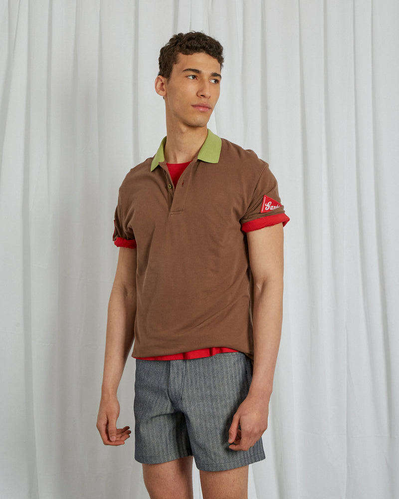 BROWN POLO