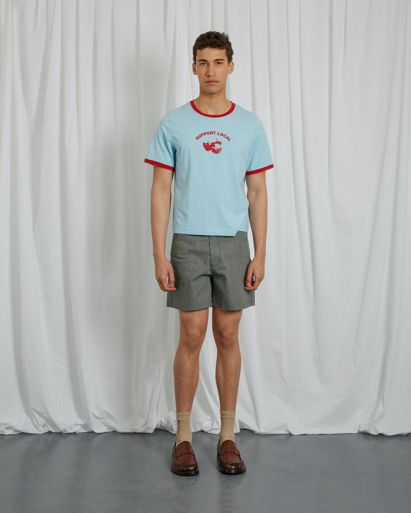 STRIPED SCOUT SHORTS