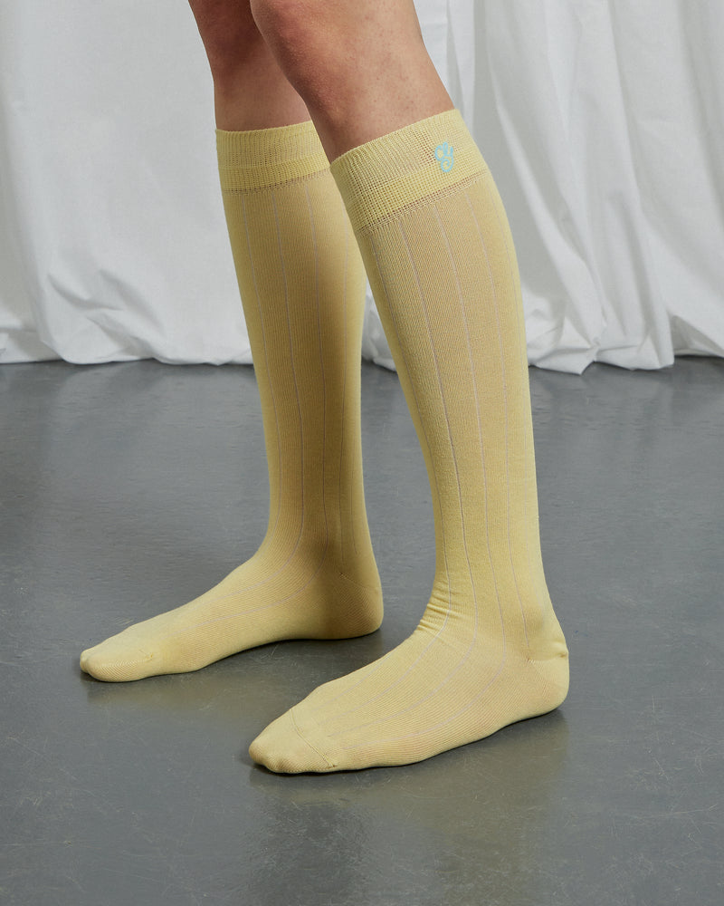 YELLOW HIGH SOCKS