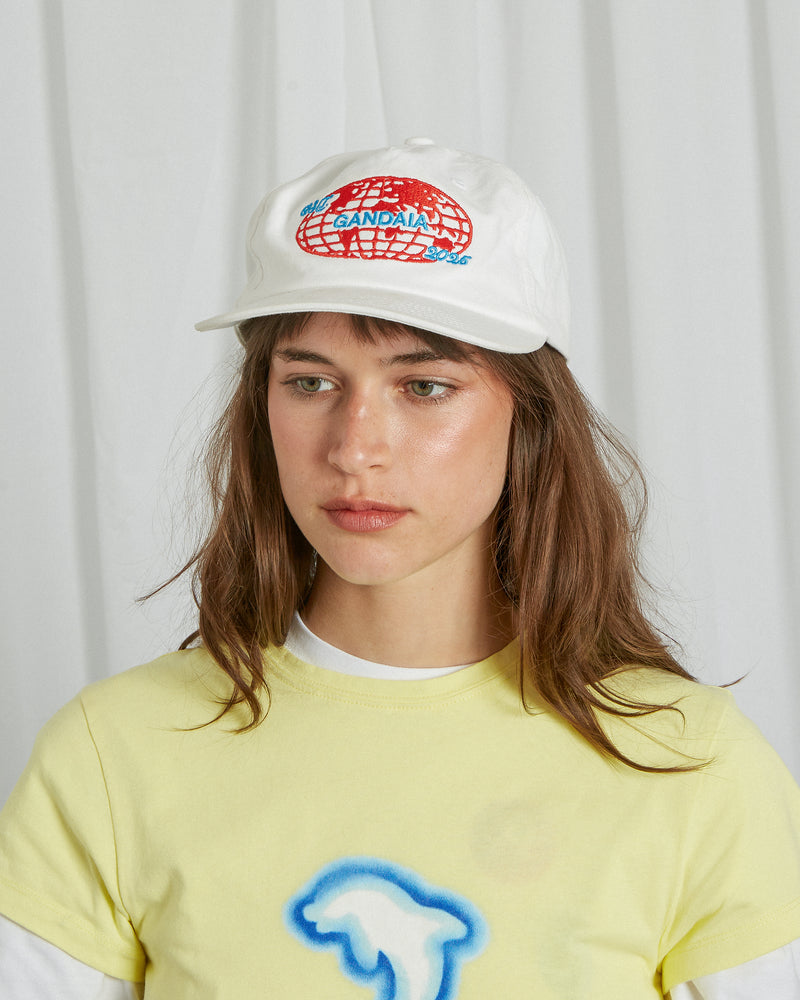 WORLD WHITE TRUCKER HAT