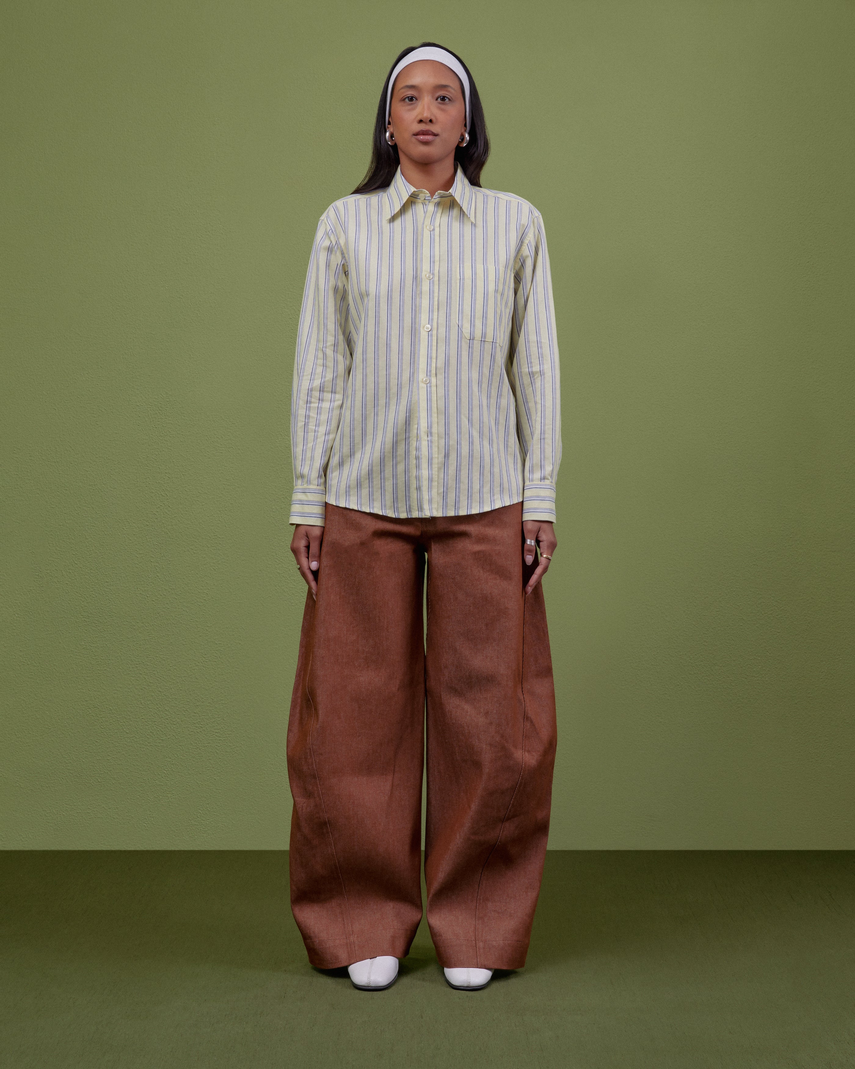 TOBACCO BARREL TROUSERS
