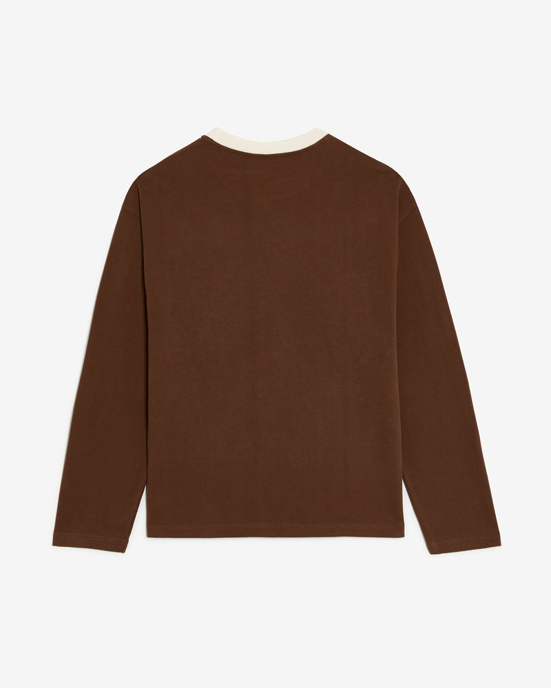 LONGSLEEVE T-SHIRT BROWN