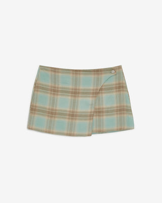 TARTAN MINI SKIRT