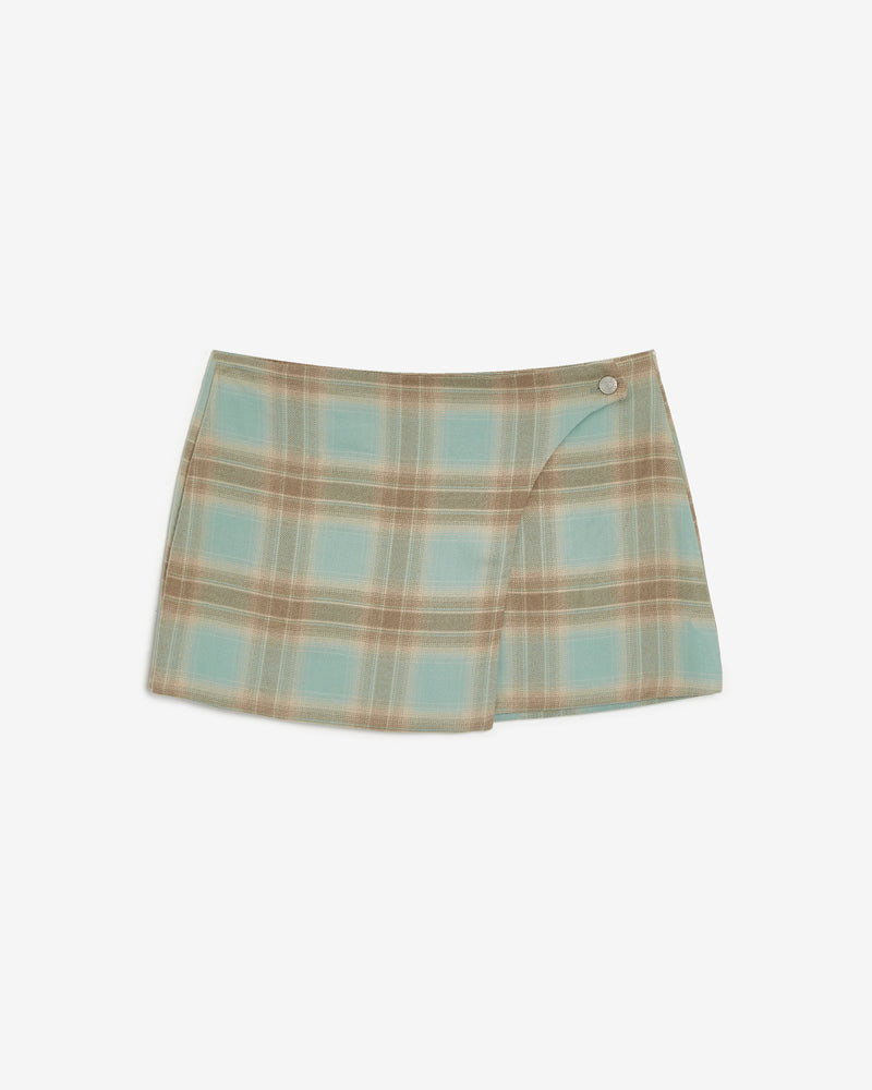 TARTAN MINI SKIRT