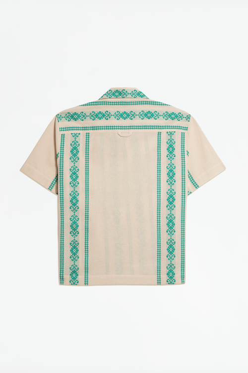 FOLKLORE SHIRT GREEN