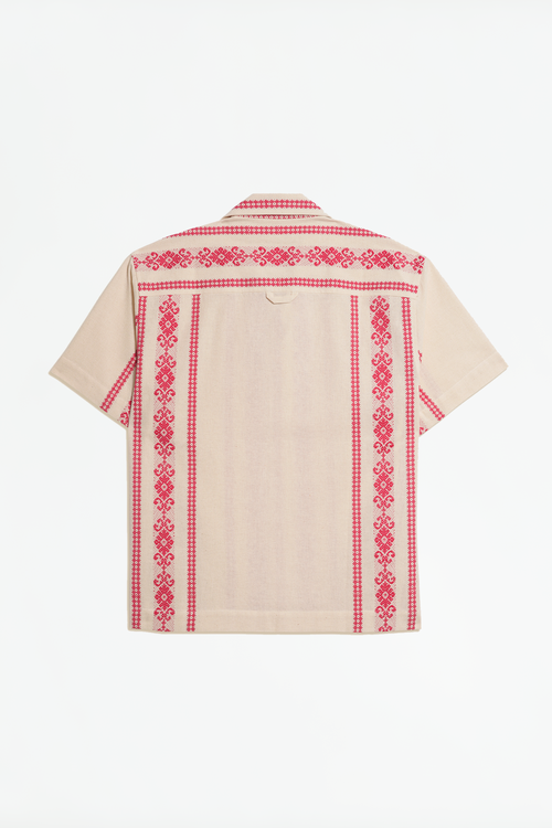 FOLKLORE SHIRT RED