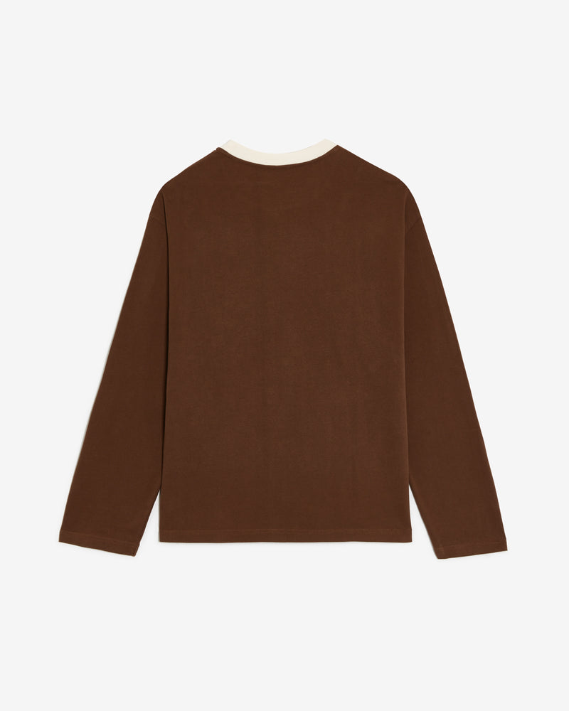 LONGSLEEVE T-SHIRT BROWN