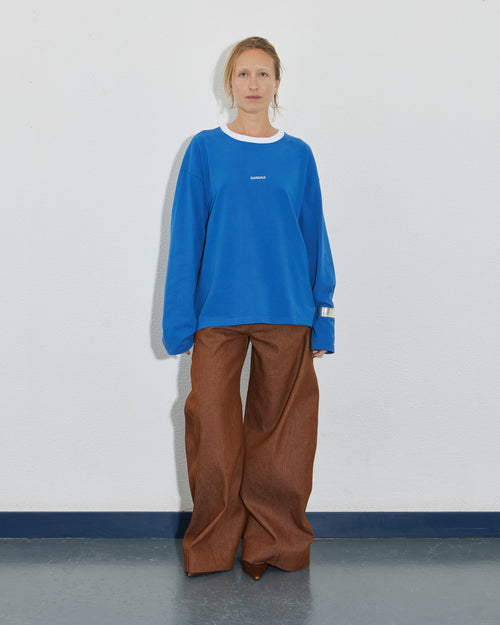 LONGSLEEVE T-SHIRT BLUE