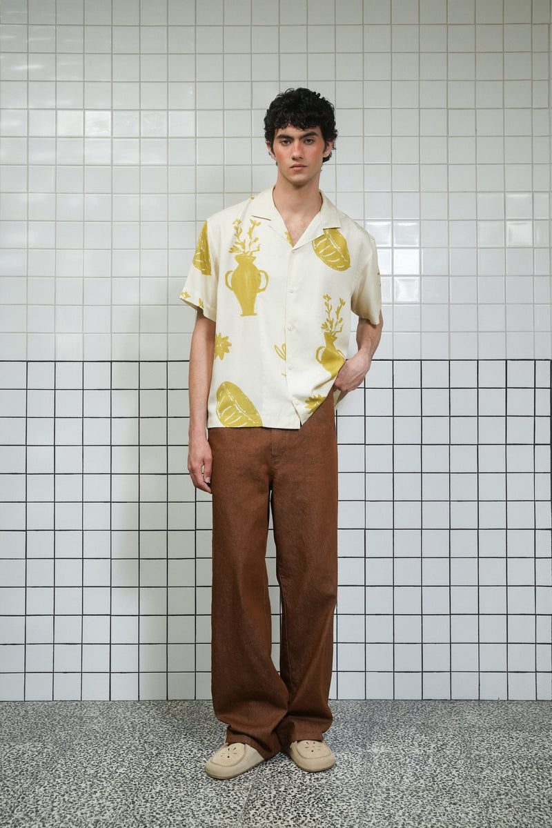 MEDITERRANEAN SHIRT OLIVE