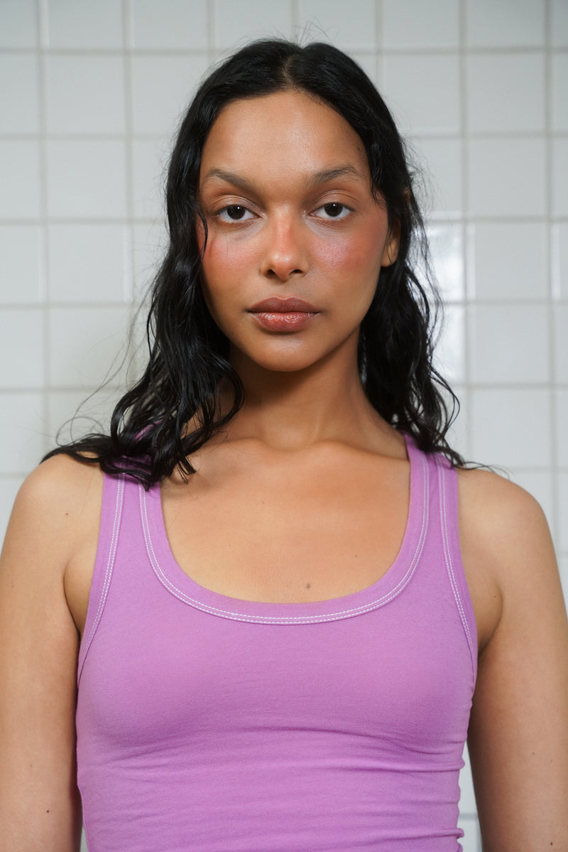 PURPLE TANK TOP