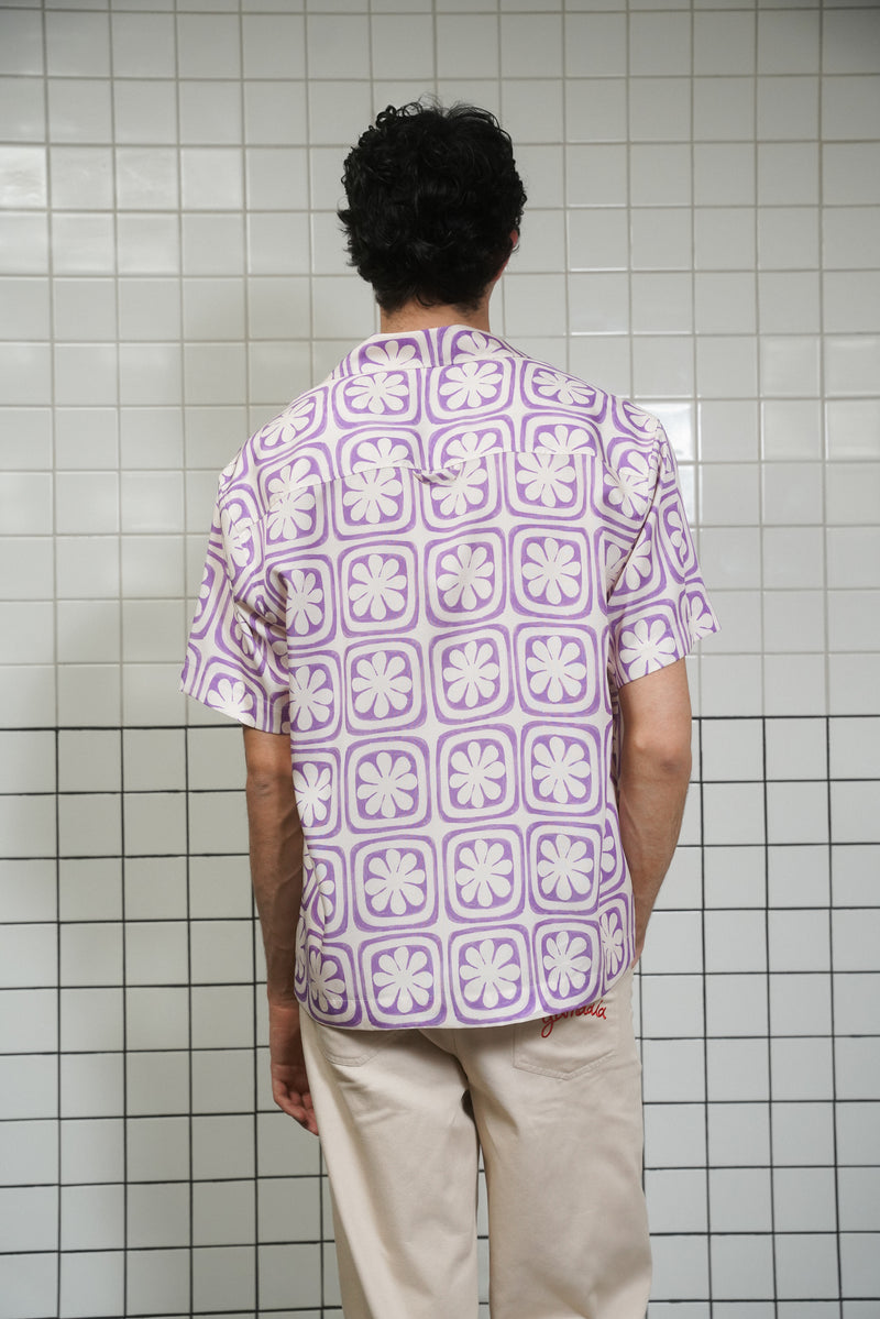 TILES SHIRT LILAC