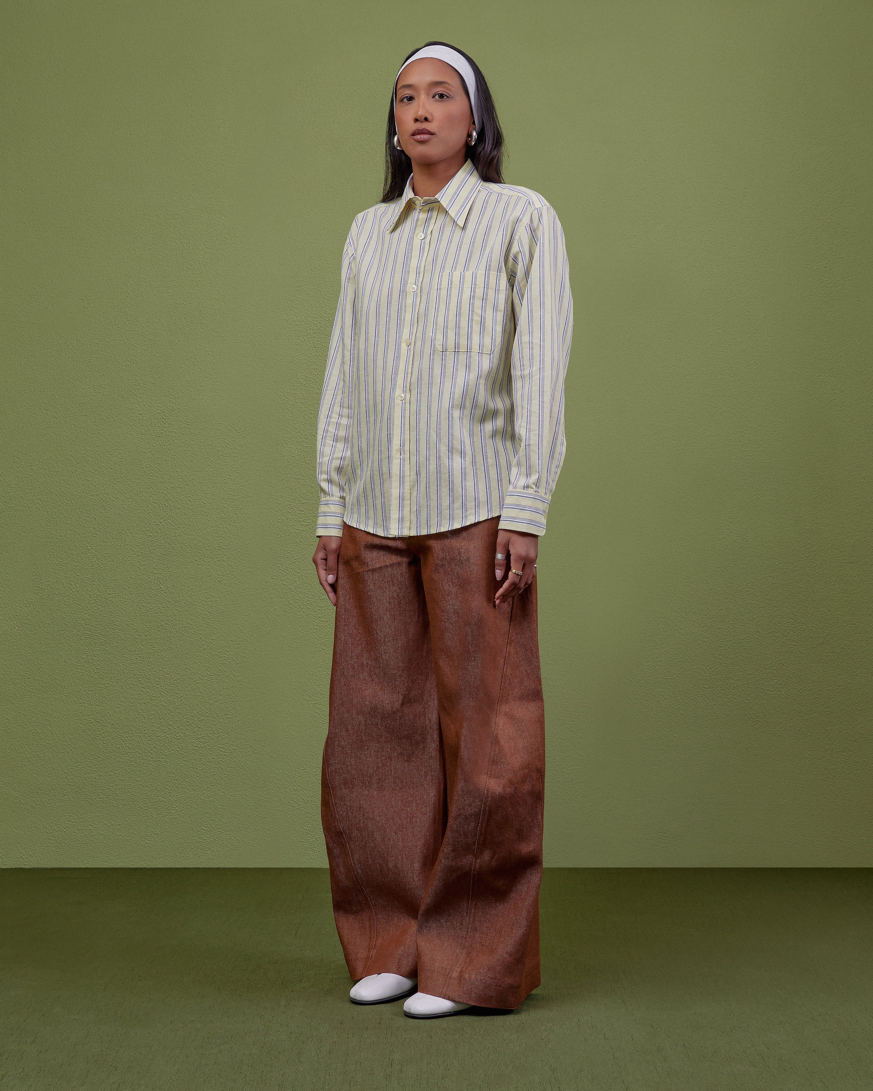 TOBACCO BARREL TROUSERS