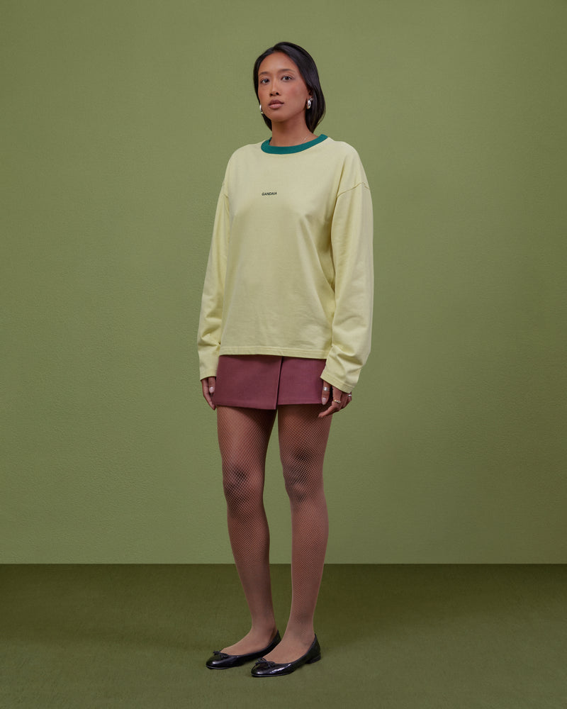 LONGSLEEVE T-SHIRT LIME