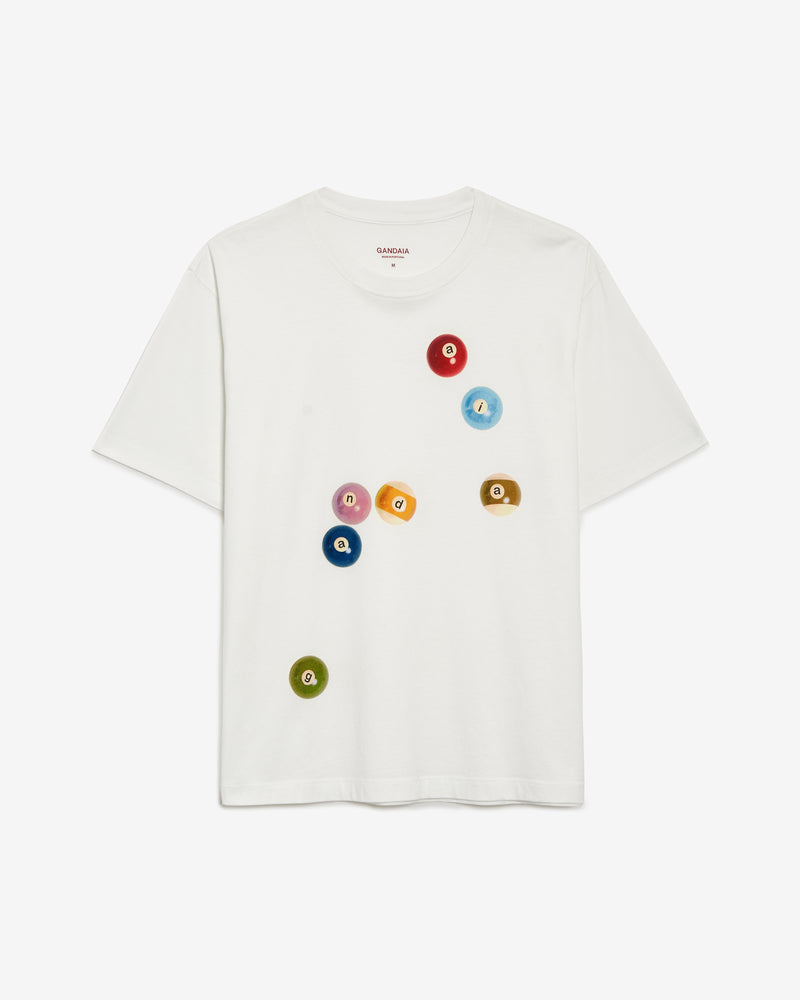 BILLIARDS T-SHIRT WHITE